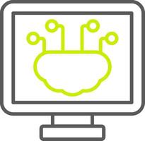 Artificial Intelligence NextGen UI Module vector