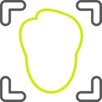 Face Scanner NextGen App Object vector