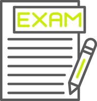 Exam Dynamic UI Symbol vector