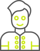 Avatar Clean Frame Graphic vector