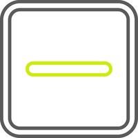 Minus Custom Tech Badge vector