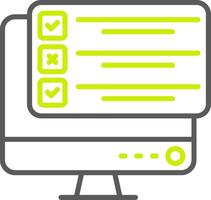 Exam NextGen Visual Mark vector