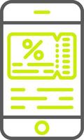 Discount Voucher Smart Visual Mark vector