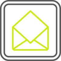 Open Mail Advanced UX Asset vector