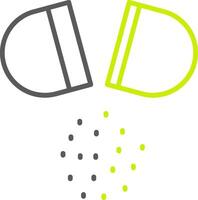 Drugs Custom Line Drawing vector