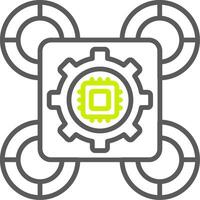 Drone Advanced Design Token vector