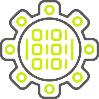 binario código Próxima generación ui módulo vector