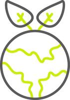 Eco Dynamic UI Symbol vector