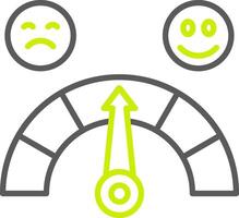 Meter Custom Line Drawing vector