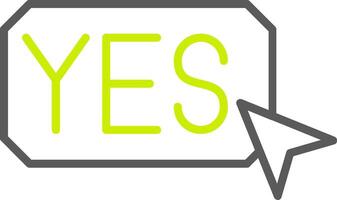 Yes NextGen Interface Symbol vector