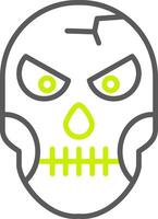 Skull Dynamic UI Module vector