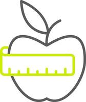 Diet Elegant Tech Badge vector