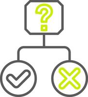 Option Highlighted UX Stamp vector