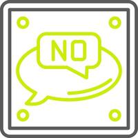 No Mobile UX Object vector