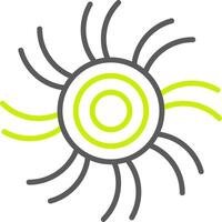 Black Hole Dynamic Visual Mark vector