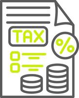 Tax Document Dynamic UI Module vector