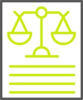 Justice Artistic UI Component vector
