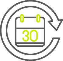 30 Days Minimal UX Part vector