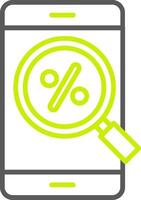 Discount Simple Web Tag vector