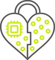Heart FutureReady App Mark vector