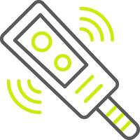 Metal Detector Functional Web Symbol vector