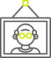 Old Man Scalable App Token vector