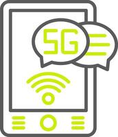 Mobile Custom Interface Symbol vector