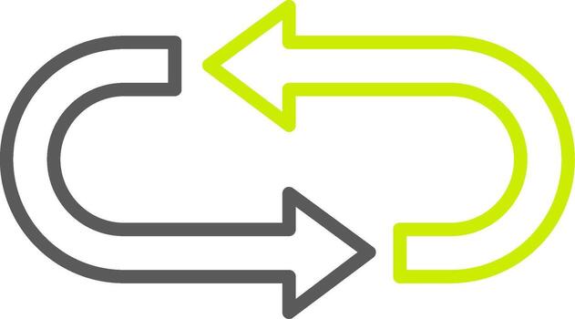 repetir avanzado visual marca vector