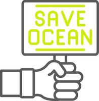 Save Ocean Smart Interface Unit vector