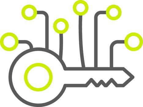 Data Encryption Optimized Visual Mark vector