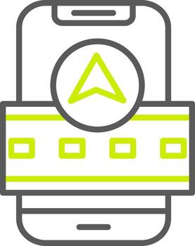 Navigation Advanced Web Graphic vector