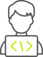 Programmer Polished Design Token vector