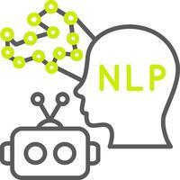 Nlp Dynamic Creative Piece vector