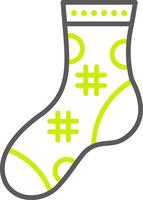 Sock Custom Interface Symbol vector