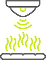 Smoke Detector Optimized Creative Piece vector