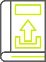 Upload Professional Line Mark vector