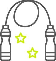 Skipping Rope Advanced Visual Mark vector