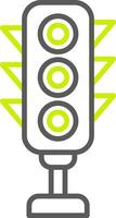Traffic Light Advanced UX Asset vector