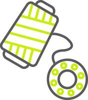 Bobbin Dynamic UI Symbol vector