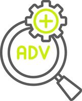 Advanced Search Advanced UI Module vector