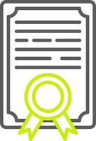 Certificate Clean Badge Asset vector