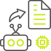Data Collection Polished Tech Badge vector