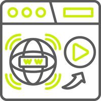 Internet NextGen Web Graphic vector
