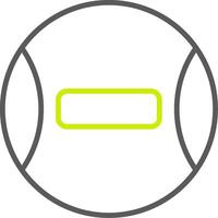 Minus Clean Frame Graphic vector