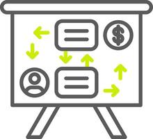 Flowchart Optimized App Object vector