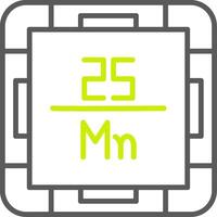 Manganese Advanced Web Graphic vector
