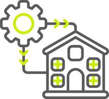 Management Smart Tech Badge vector