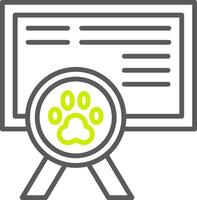 Certificate Versatile Design Token vector