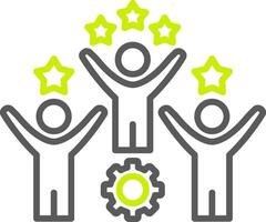 Competitive Smart Line Drawing vector