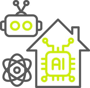 Smarthome Optimized Web Graphic vector